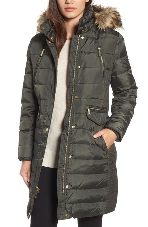 michael kors parka women's|michael kors men's shinny parka.